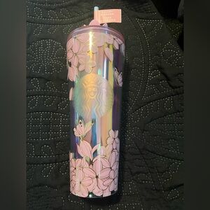 NWT Starbucks Pink Cherry Blossom Tumbler